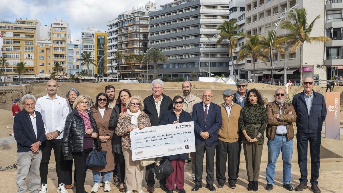 El Belén de Arena de Las Canteras cierra su 20ª edición con más de 125.000 visitantes