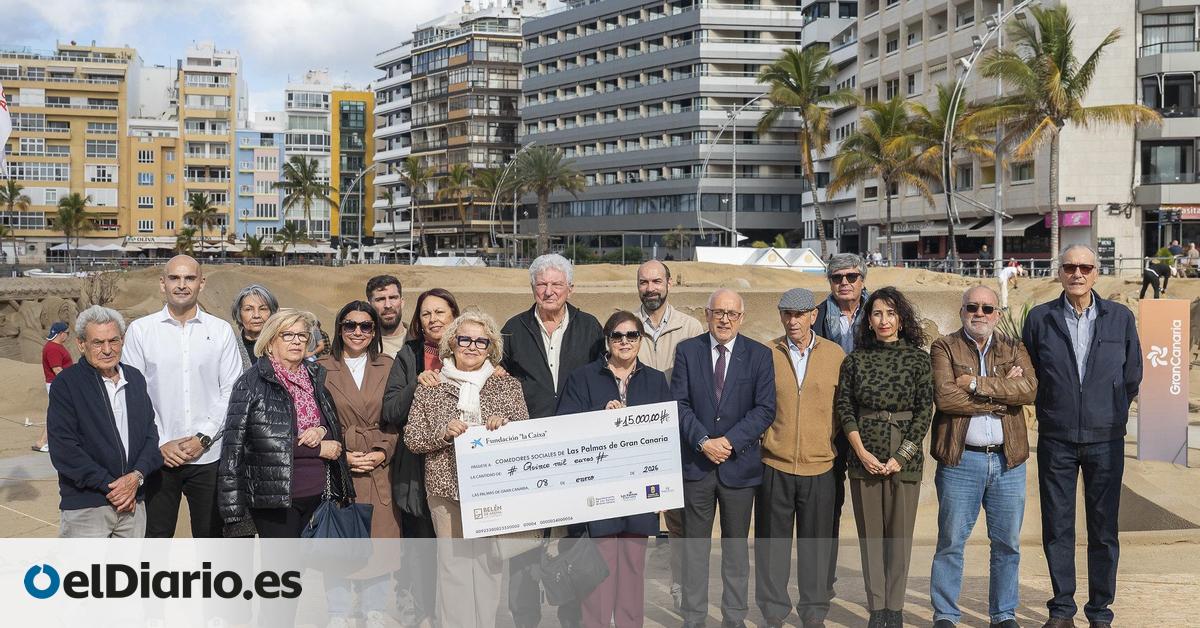 El Belén de Arena de Las Canteras cierra su 20ª edición con más de 125.000 visitantes