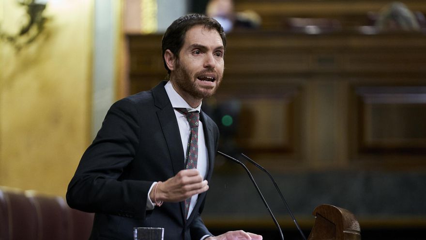 Archivo - El diputado de UPN, Sergio Sayas