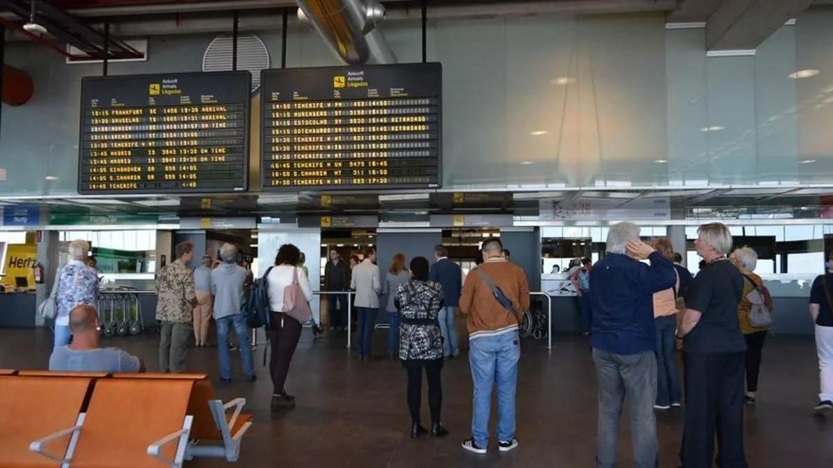 El aeropuerto de La Palma  lidera en mayo el aumento porcentual de pasajeros en Canarias