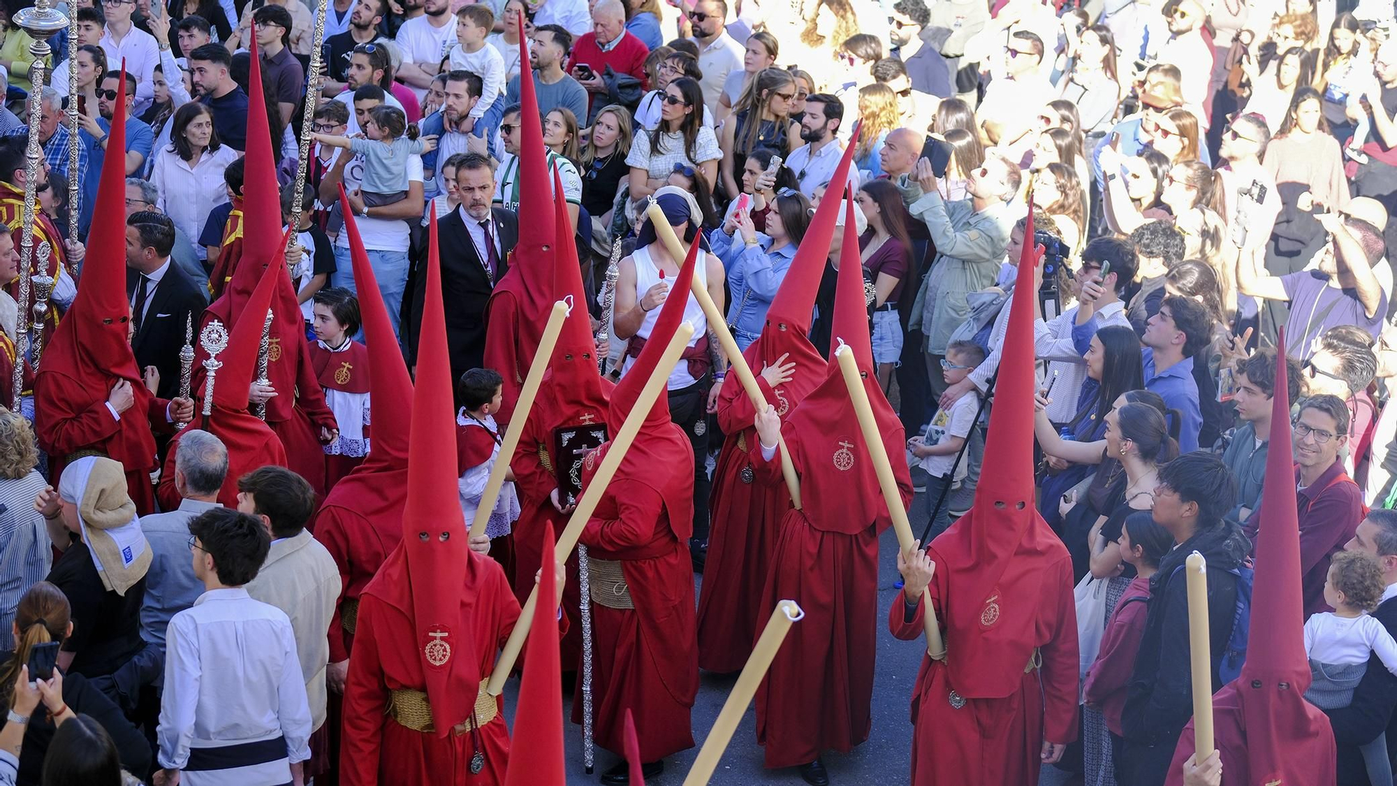 La estación de penitencia del Buen Suceso, en imágenes