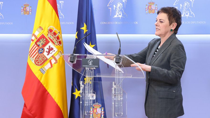 La portavoz de EH Bildu en el Congreso, Mertxe Aizpurua.