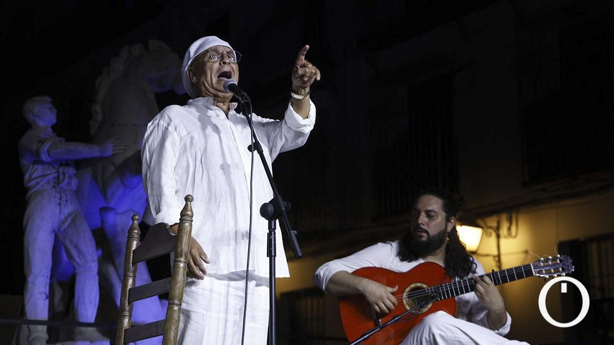 Concierto de El Pele en la plaza de Conde de Priego