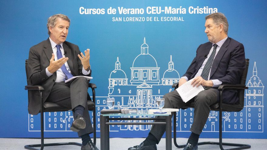 Feijóo criminaliza a los migrantes con datos falsos: "La inmigración no da carta blanca para cometer delitos"