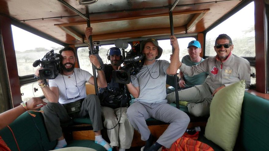 Parte del equipo de 'Gipsy Kings'