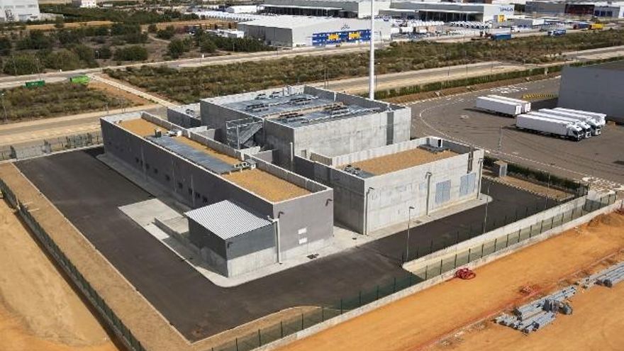 Imagen de la nueva instalación del Centro de Proceso de Datos de Mercadona en Villadangos (León), el segundo que estará operativo en España.