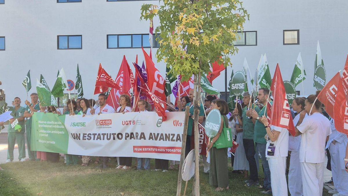 Movilizaciones sanitarias en Castilla-La Mancha por un estatuto propio: "Quieren llevar al Congreso una ley insuficiente"