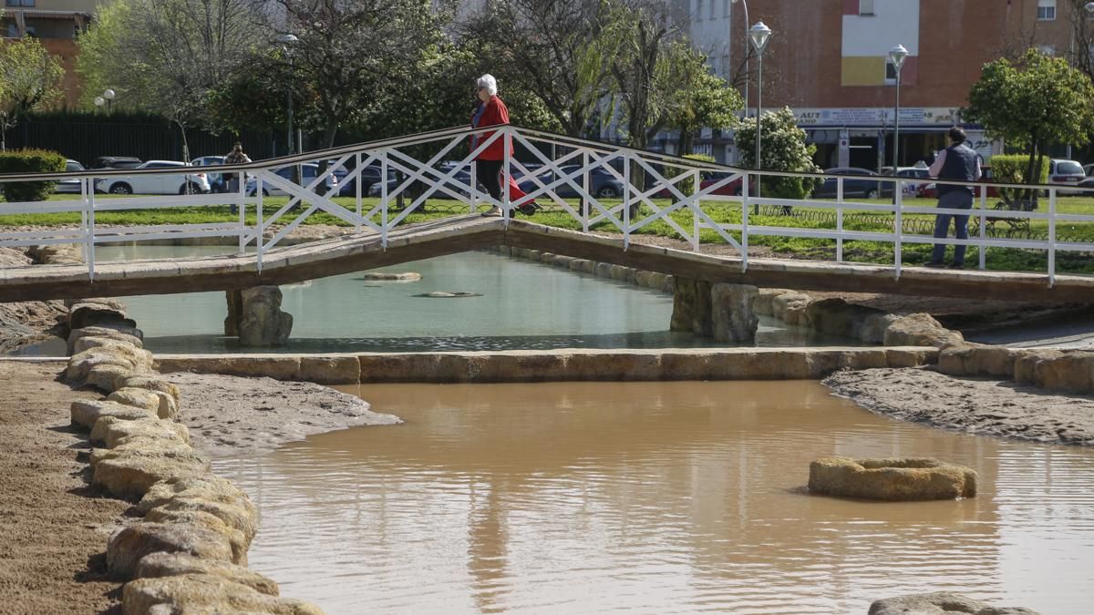 Naturalización del estanque de los Jardines Escritora Elena Fortún