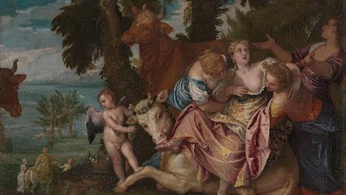 'El segrest d'Europa', 1580.