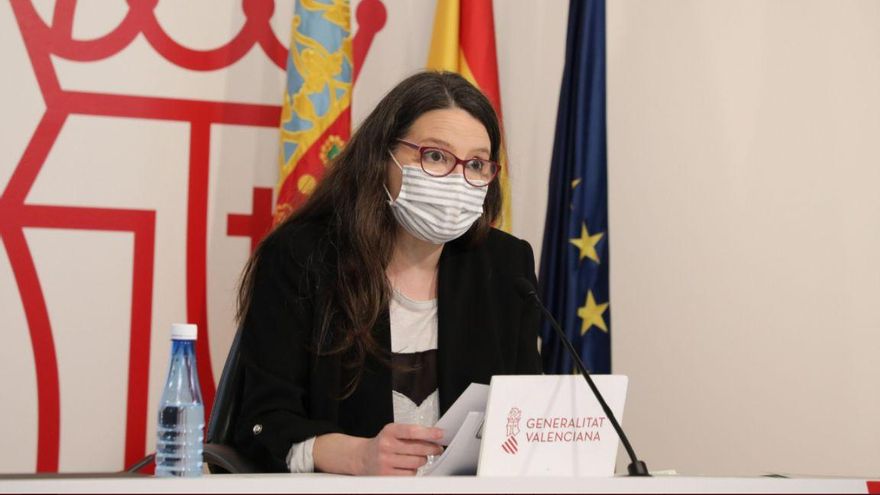 La vicepresidenta valenciana, Mónica Oltra.