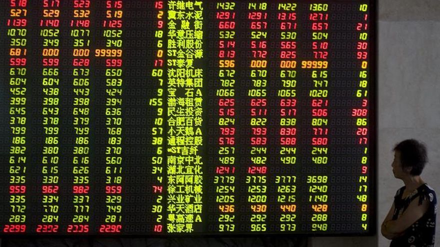 La Bolsa de Shanghái abre con pérdidas del 1,39 %