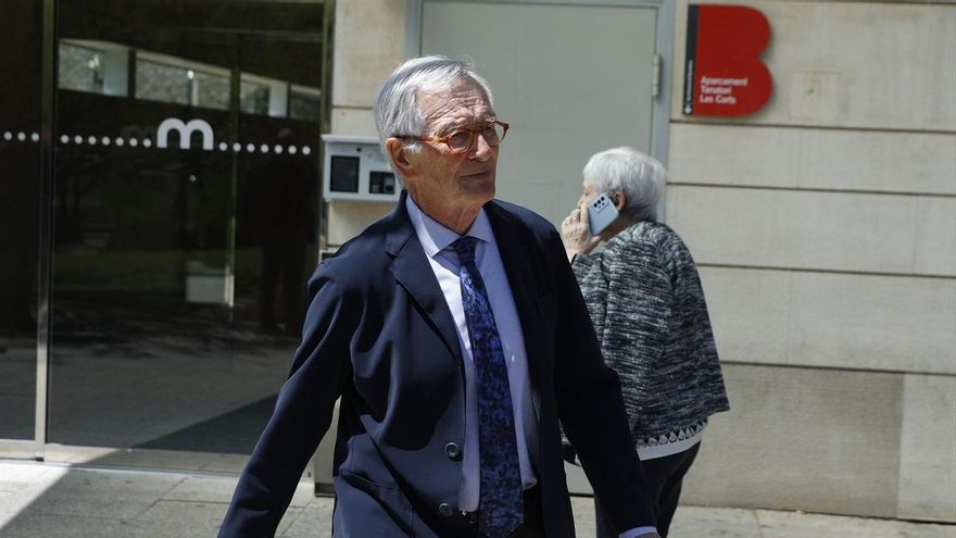 El exalcalde de Barcelona y líder de Junts en el Ayuntamiento, Xavier Trias, el 9 de mayo de 2024, en Barcelona.