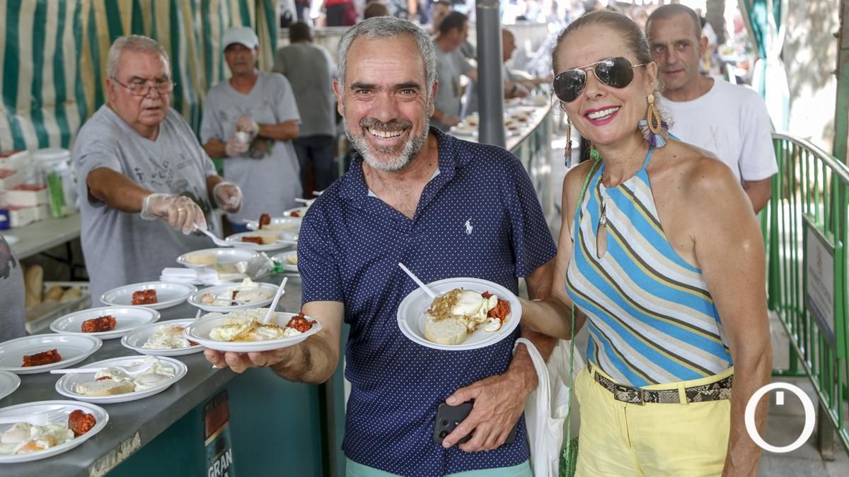 Pan, chorizo y huevo frito: vuelve la mítica 'huevá' a la Velá de la Fuensanta