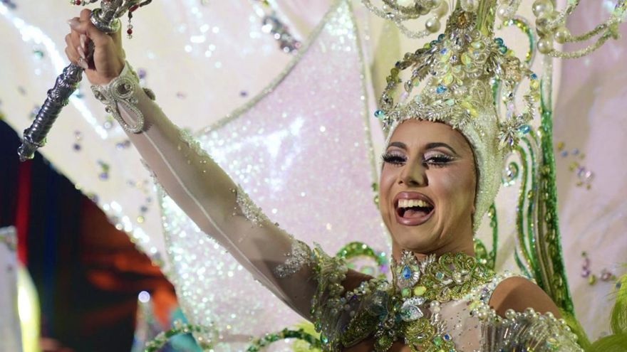 Reina del Carnaval de Maspalomas.