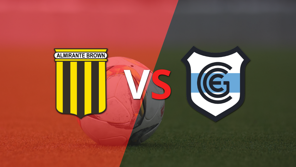 Cero a cero terminó el partido entre Almirante Brown y Gimnasia (J)