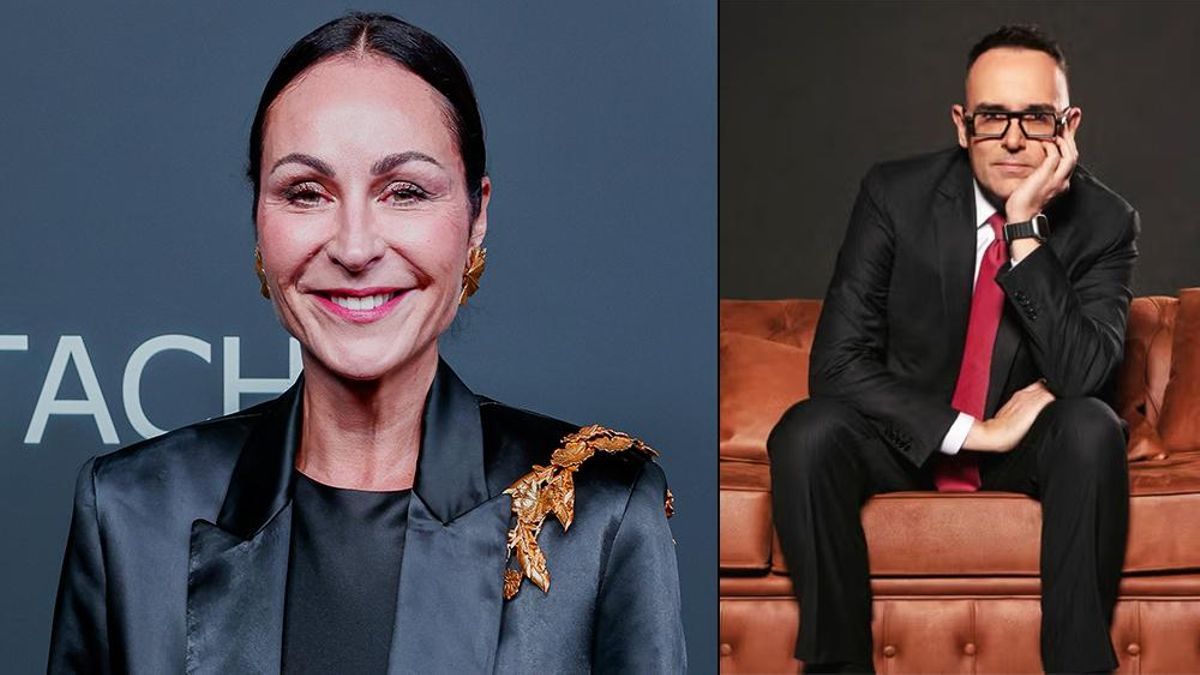 Ana Milán, y Risto Mejide en el 'Chester'