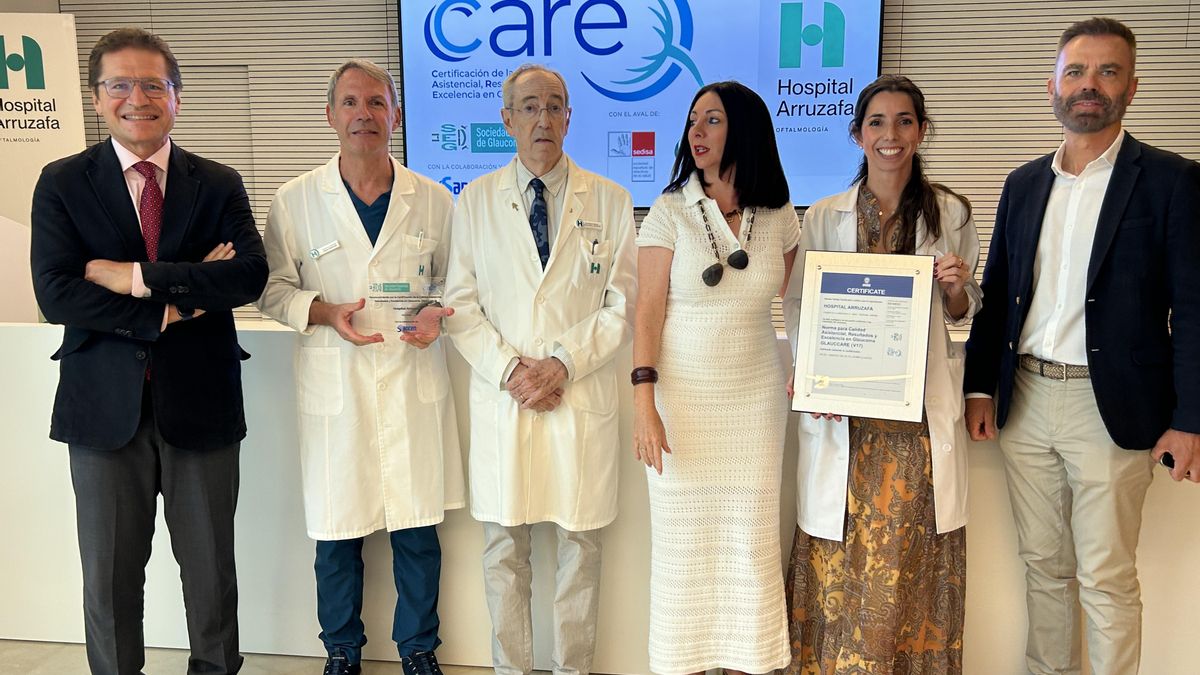 El Hospital Arruzafa obtiene la certificación de excelencia más elevada en glaucoma de Europa.