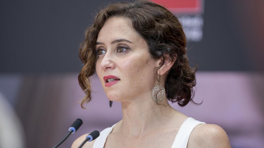 La presidenta de la Comunidad de Madrid, Isabel Díaz Ayuso.