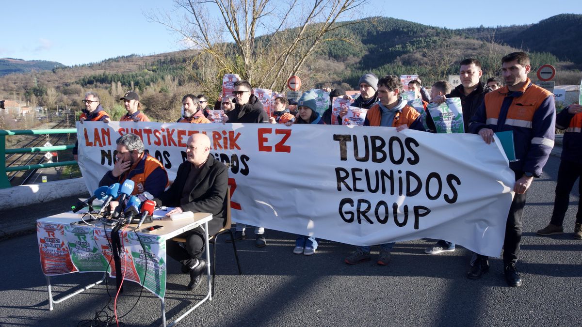 Despidos en Tubos Reunidos, otro mazazo para la castigada comarca de Ayala