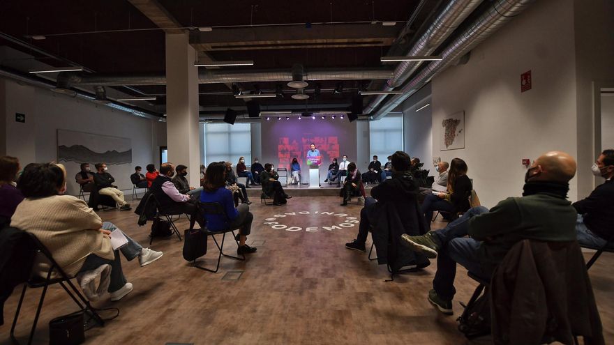 Pablo Iglesias analiza el primer año del Gobierno de coalición ante la dirección confederal de Unidas Podemos