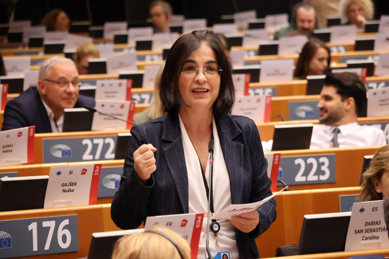 Carolina Darias subraya en Bruselas el papel de las ciudades en la construcción de la política cultural europea.