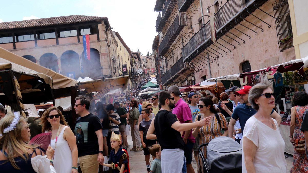 Público en las Jornadas Medievales de Sigüenza
