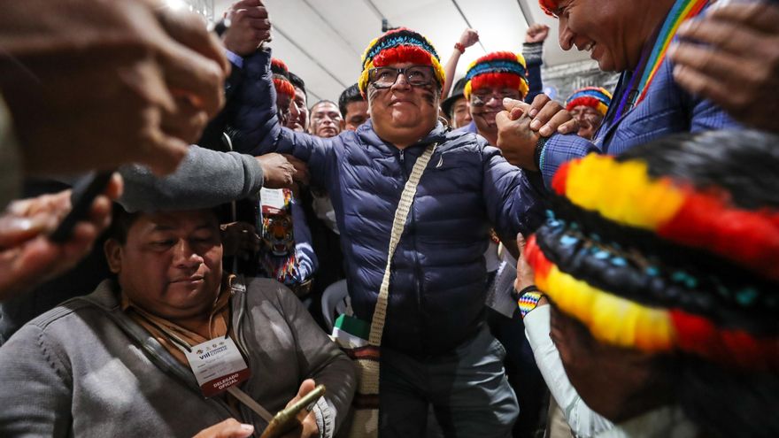 El Gobierno de Ecuador ve con "buenos ojos" la elección del nuevo presidente de la Conaie