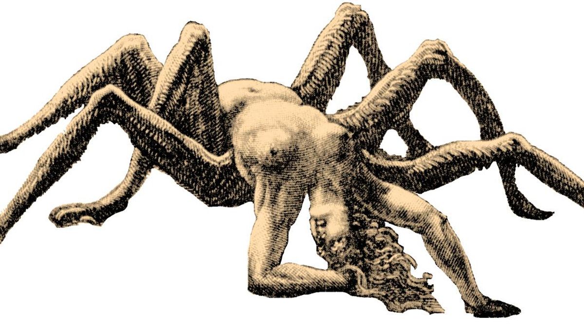 Aracne se transformó en una suerte de araña por ser insolente