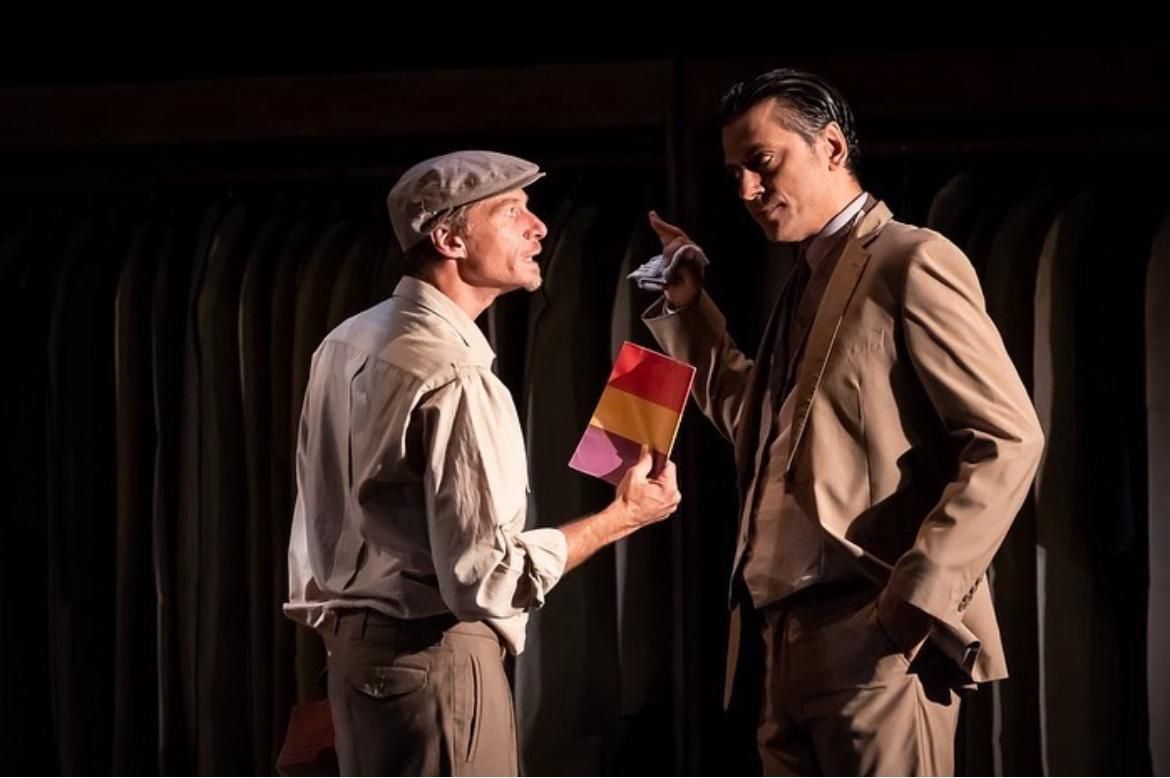 Escena de ‘La historia del Sastre’, 2022. Foto: Espacio La Granja. Luz Sosa Contreras