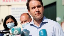 El secretario general del PP, Teodoro García Egea, participa este martes en una visita a la empresa AMSLab dentro de la campaña del PP de Lugo de cara a los comicios autonómicos del próximo 12 de julio.