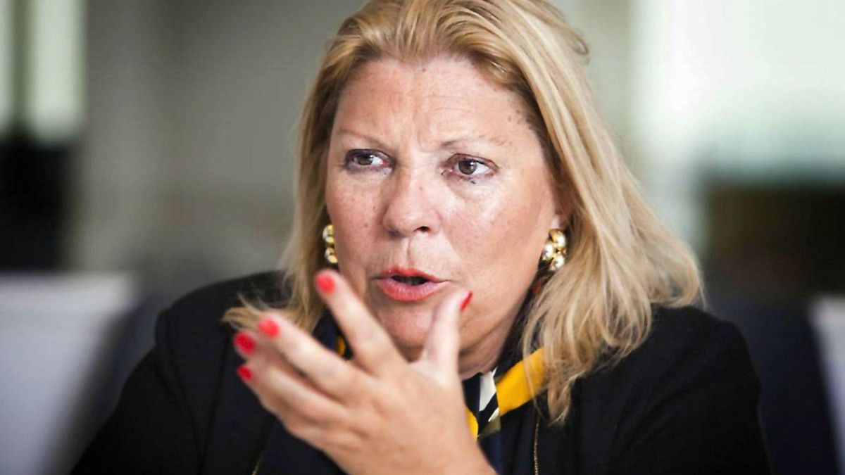 La líder de la Coalición Cívica, Elisa Carrió