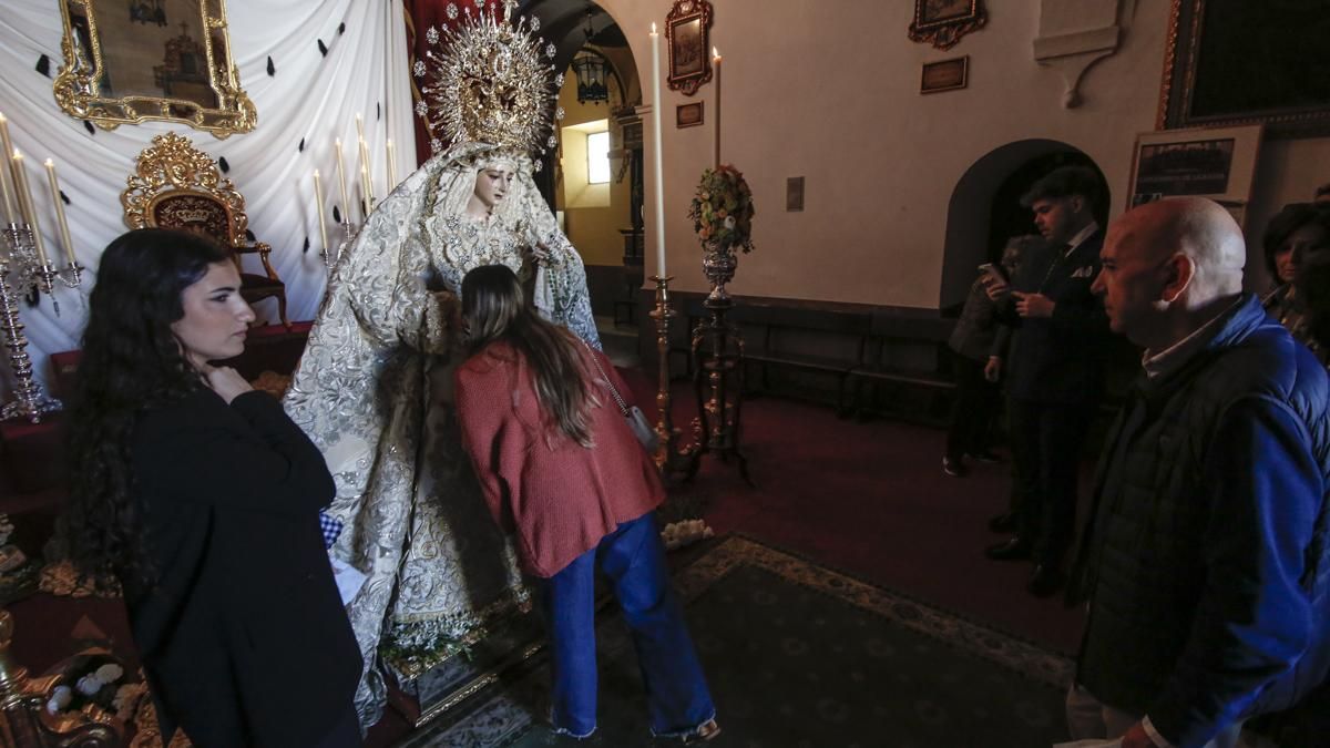 Besamanos de la Virgen de la Paz