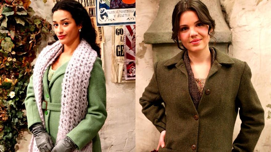 Chanel Terrero (Lucía) y Paula Ballesteros (Marcela) llegan a Puente Viejo