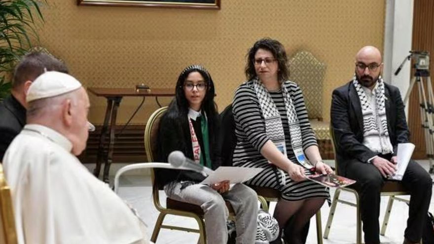 El Papa tilda de "genocidio" los ataques de Israel contra la población civil en Gaza