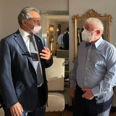 Daniel Scioli se reunió con Lula Da Silva en Brasilia