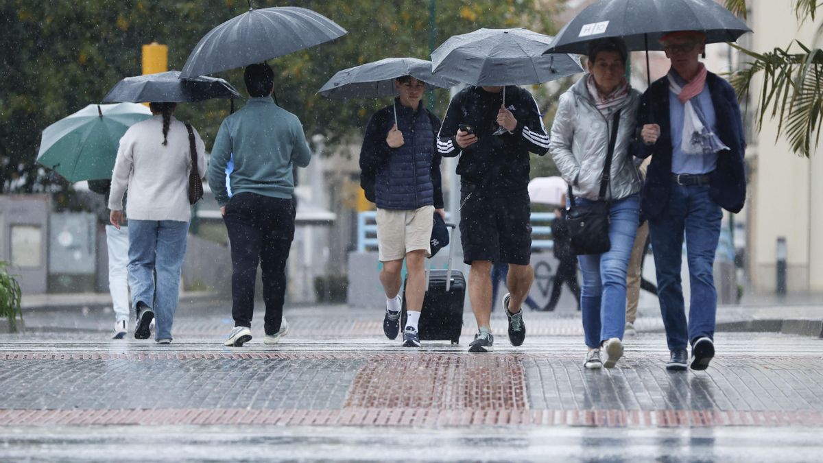 La semana arranca con lluvias y ambiente frío, que seguirá hasta el martes