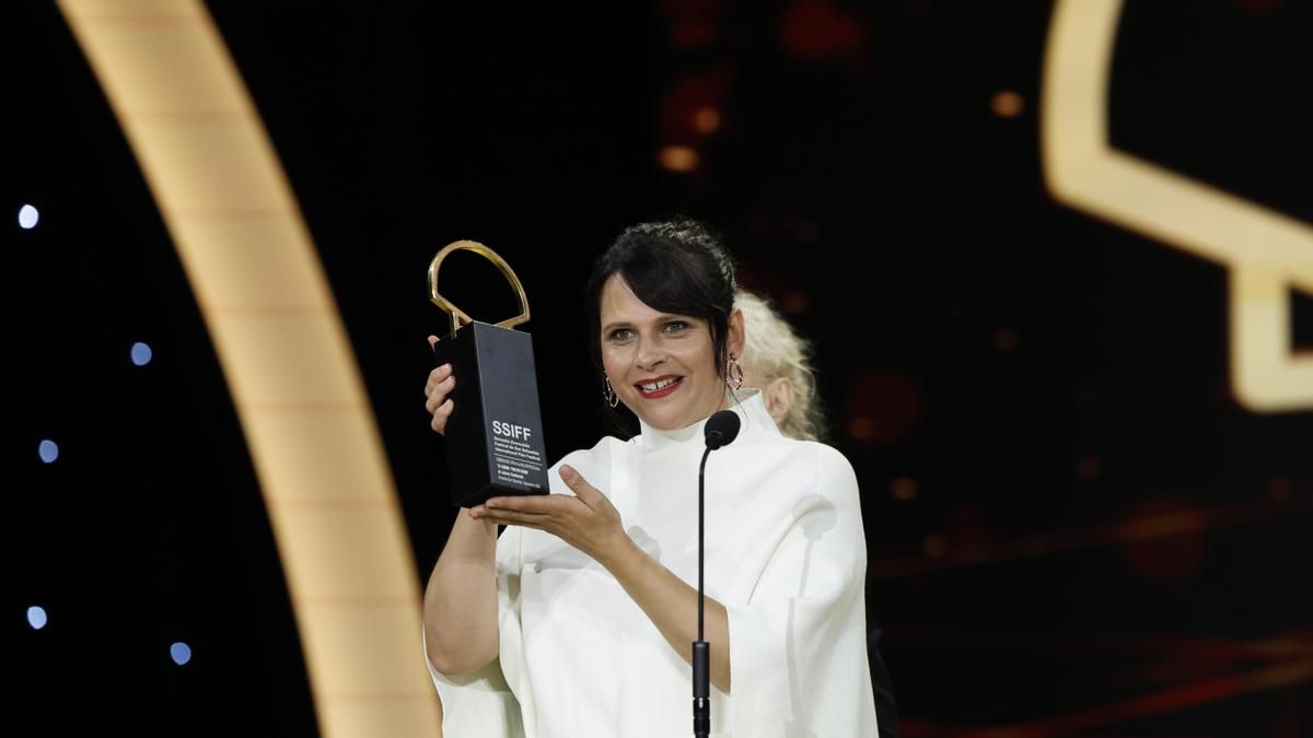 Jaione Camborda hace historia con 'O corno' y se convierte en la primera española en ganar la Concha de Oro
