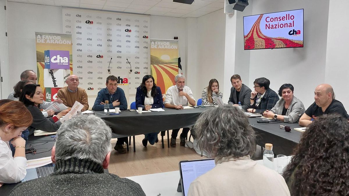 CHA cierra la puerta a abstenerse para que gobierne Azcón sin Vox: "Rotundamente no"