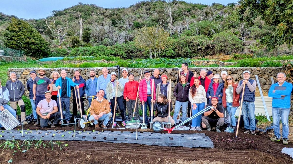 Villa de Mazo apuesta por la horticultura regenerativa y el emprendimiento agroecológico con un curso de referencia impartido por la Cooperativa Soilik