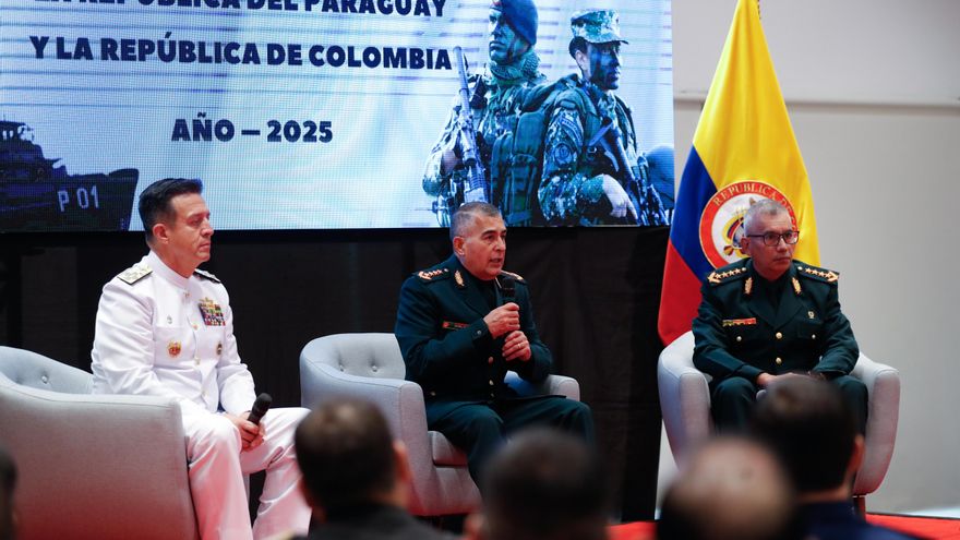 Militares de Paraguay y Colombia refuerzan cooperación contra el crimen y el terrorismo