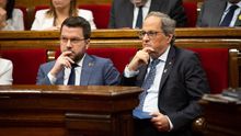 Aragonès ha pedido una reunión de urgencia con Torra este jueves