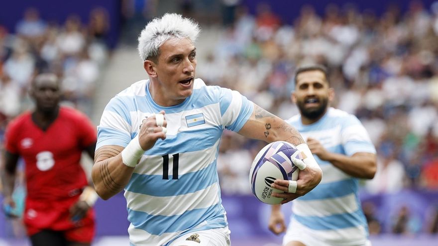 Los Pumas 7s le ganaron a Samoa y clasificaron a los cuartos de final en los Juegos Olímpicos de Paris 2024