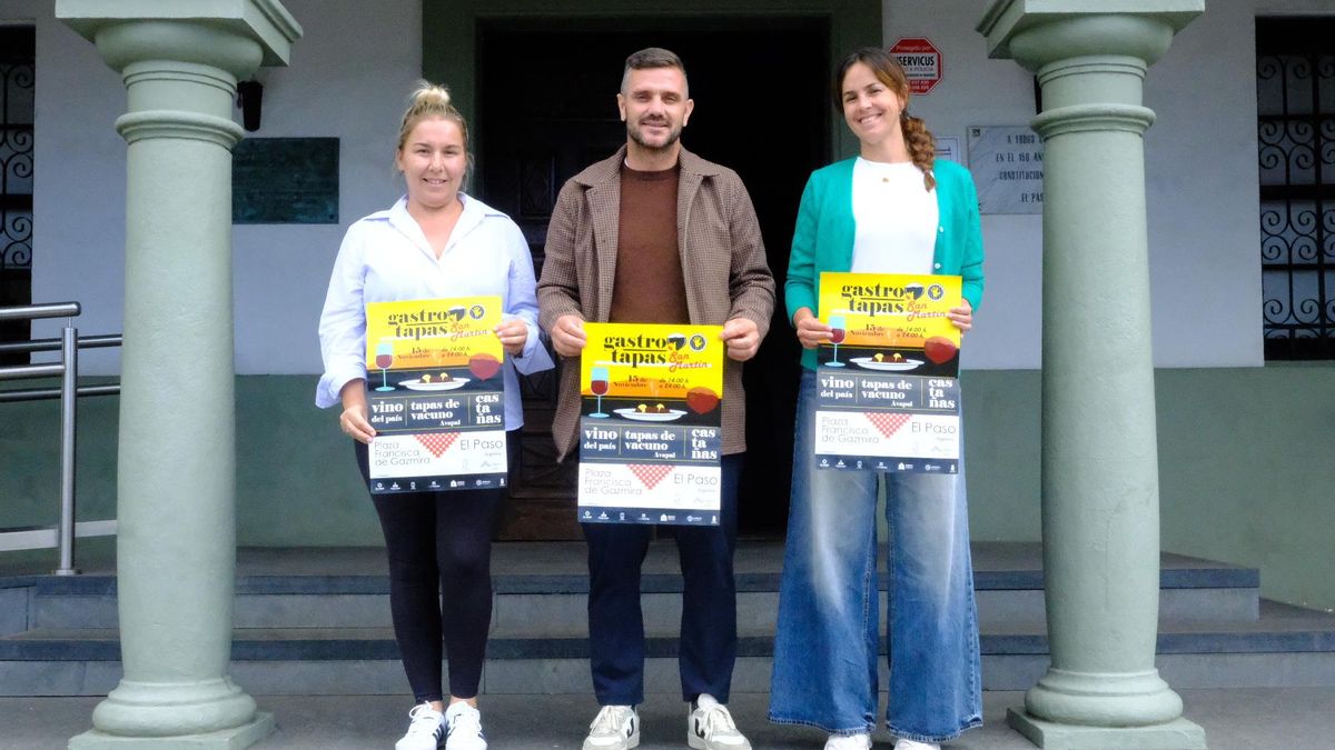 El Paso celebra la ‘VII edición de GastroTapas’  con castañas, vino y carne con sabor palmero