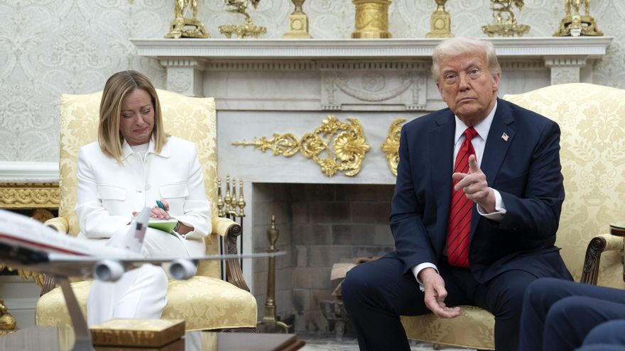 Trump y Meloni subrayan su sintonía y ven con optimismo un pacto comercial sin concretarlo