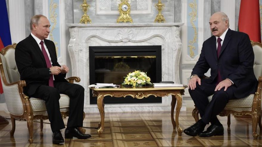 Putin y Lukashenko inician una ronda de consultas