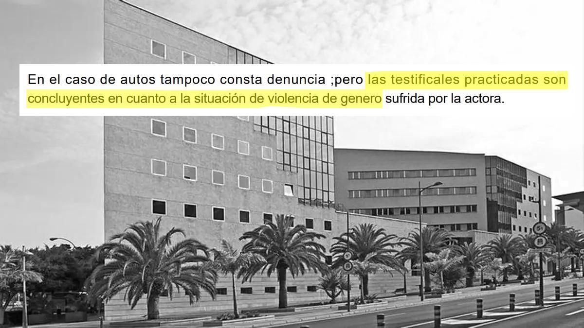 Extracto de la sentencia que reconoce a Candi como víctima de violencia de género.