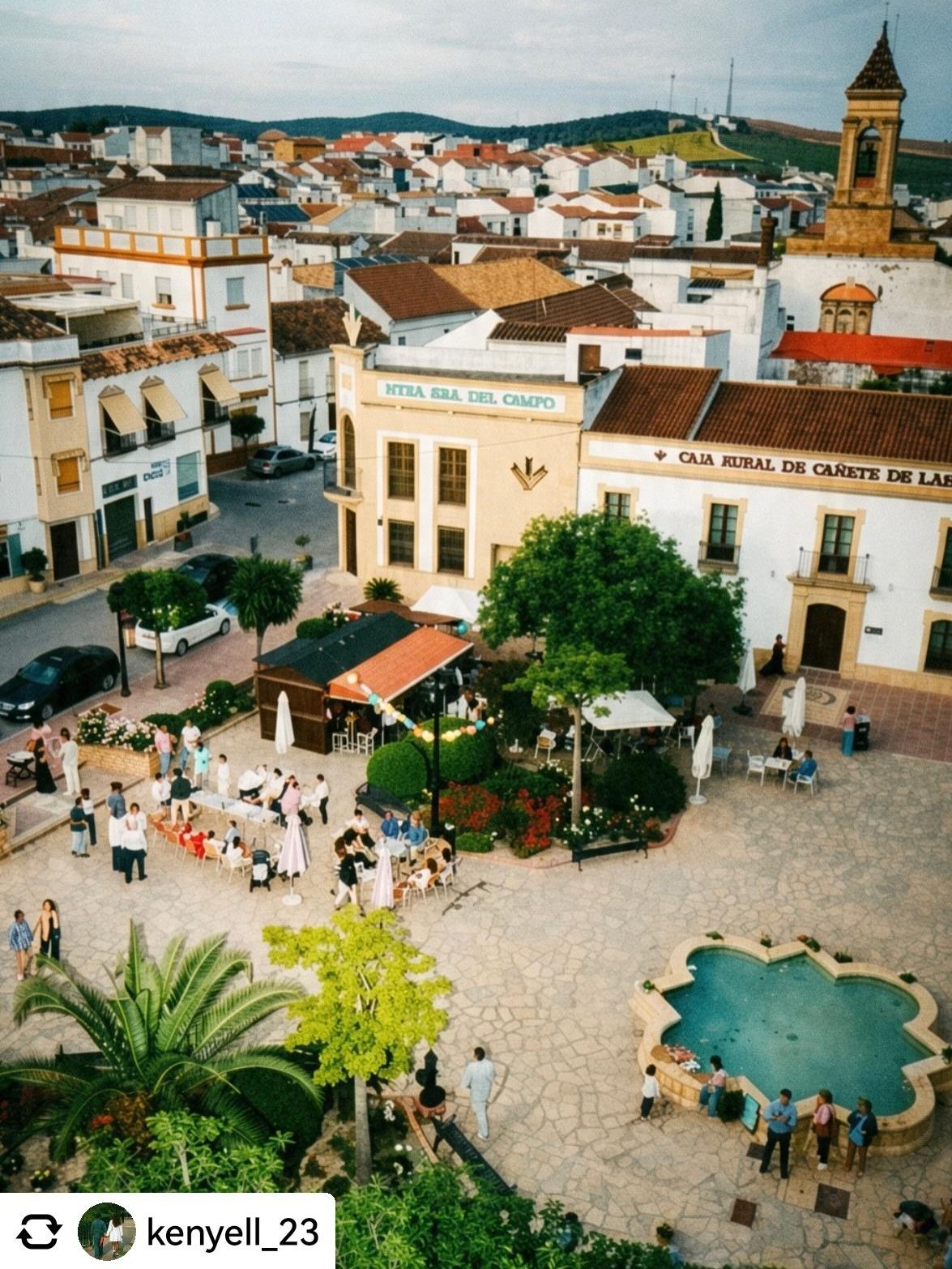 Accesit La Rambla para @kenyell_23 por su fotografía en Cañete de las Torres