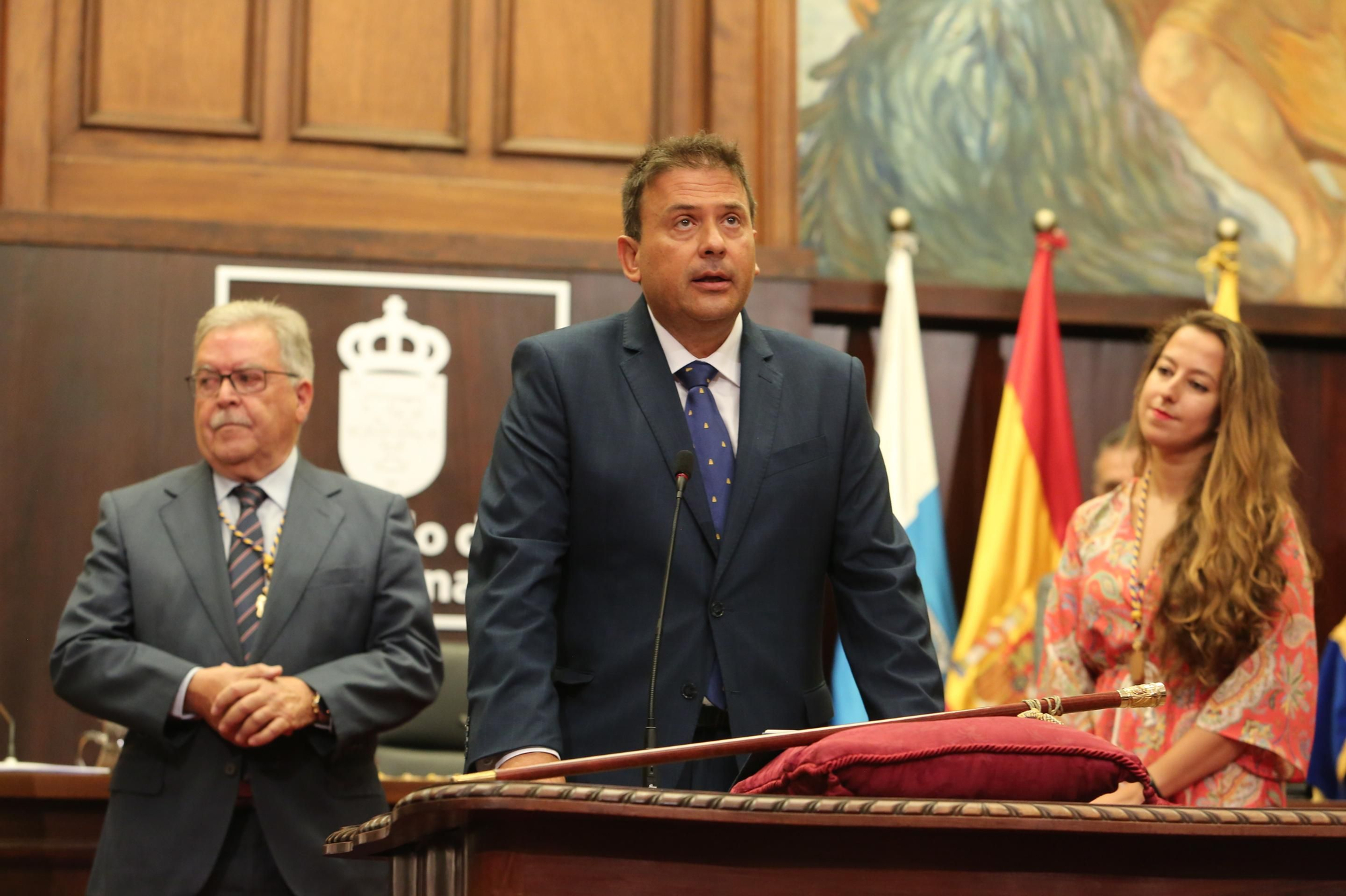 Luis Ibarra, consejero del PSOE. (ALEJANDRO RAMOS)