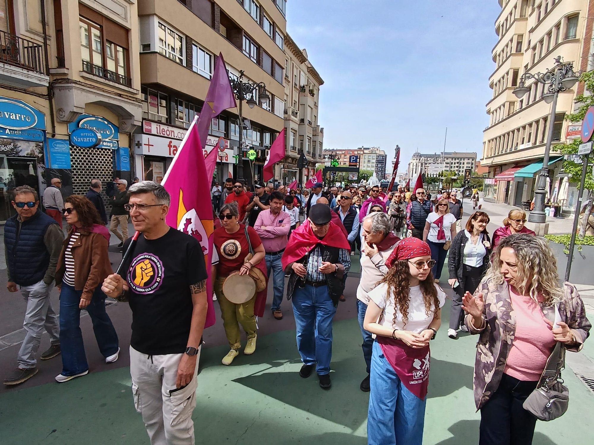 Cientos de personas exigen el 23 de abril el camino de 'León solo' y en libertad