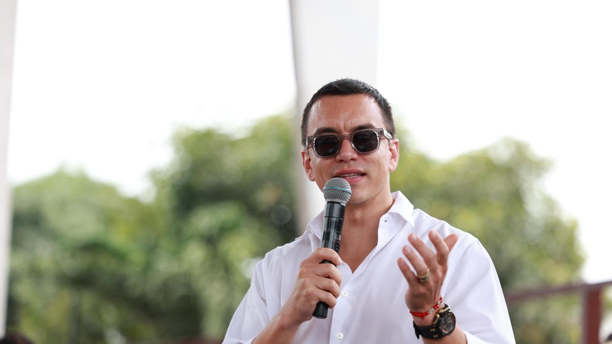 El presidente de Ecuador, Daniel Noboa.